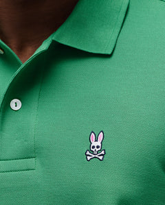 POLO M/C PSYCHO BUNNY PARA HOMBRE COLOR VERDE B6K001F200321