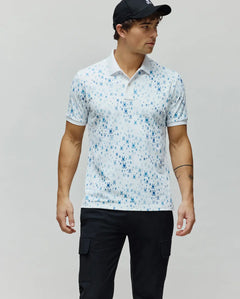 PSYCHO BUNNY POLO DEPORTIVO NEV PARA CABALLERO HOMBRE BLANCO MT0100133100