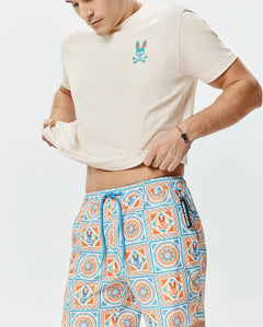 T-SWIM PSYCHO BUNNY PARA HOMBRE COLOR AZUL MB1000081432