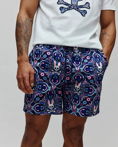 T-SWIM PSYCHO BUNNY PARA HOMBRE COLOR AZUL MB1000052402