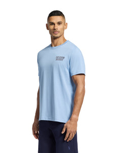 PSYCHO BUNNY CAMISETA HOMBRE CUELLO REDONDO AZUL