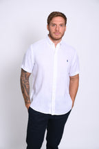 RALPH LAUREN CAMISA MANGA CORTA HOMBRE BLANCO