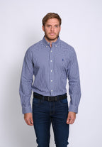RALPH LAUREN CAMISA MANGA LARGA HOMBRE AZUL