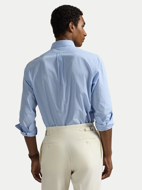 RALPH LAUREN CAMISA MANGA LARGA HOMBRE AZUL