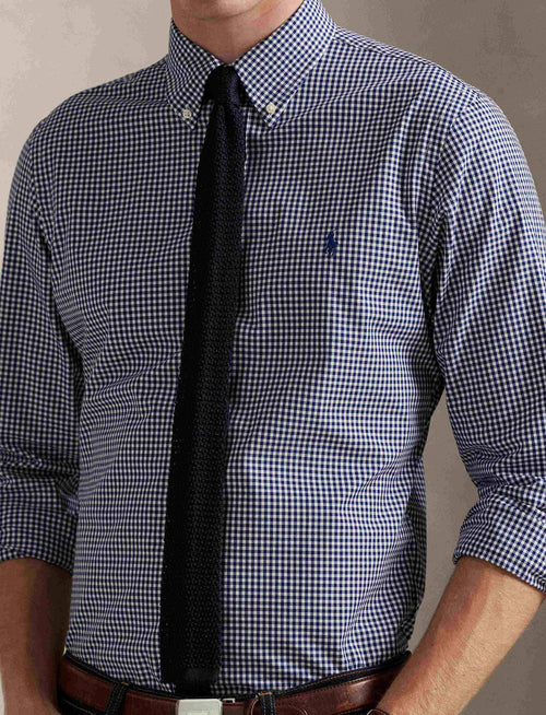 RALPH LAUREN CAMISA MANGA LARGA HOMBRE AZUL