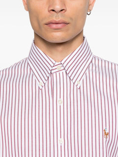 ralph lauren camisa manga larga hombre blanco