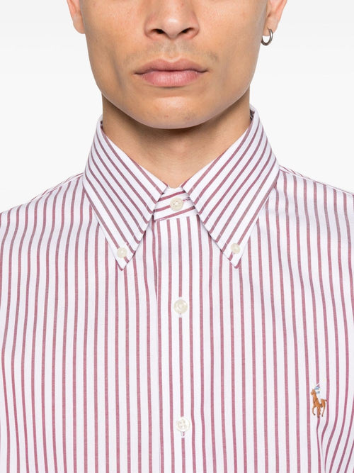 ralph lauren camisa manga larga hombre blanco
