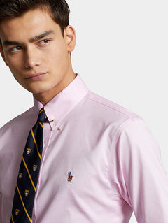 RALPH LAUREN CAMISA MANGA LARGA HOMBRE ROSADO