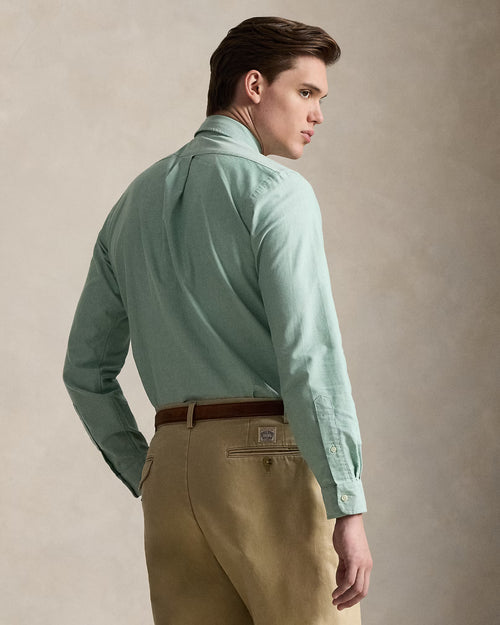 RALPH LAUREN HOMBRE CAMISA M/L VERDE