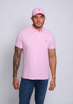 RALPH LAUREN CAMISETAS TIPO POLO HOMBRE ROSADO