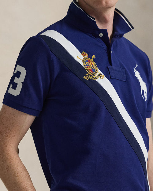 RALPH LAUREN HOMBRE CAMISA POLO M/C AZUL