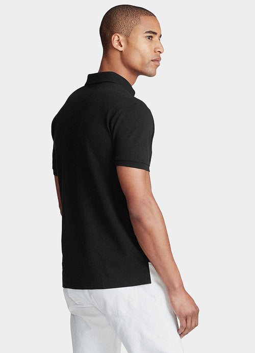 RALPH LAUREN HOMBRE CAMISA POLO M/C NEGRO