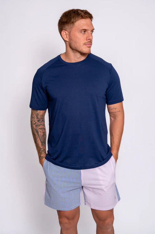 ralph lauren camisetas cuello redondo hombre azul