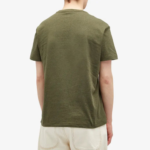 ralph lauren camisetas cuello redondo hombre verde