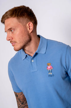 ralph lauren camisetas tipo polo hombre azul