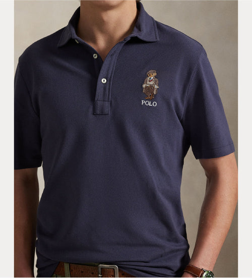 RALPH LAUREN CAMISETAS TIPO POLO HOMBRE AZUL