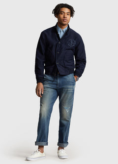 ralph lauren chaqueta con cremallera hombre azul