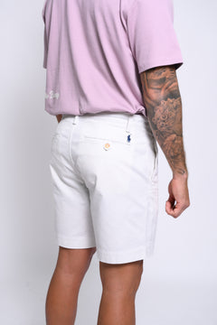RALPH LAUREN BERMUDAS HOMBRE BLANCO