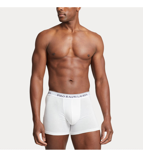 BOXER RALPH LAUREN HOMBRE 3PK WHITE/POLO BLK/ANDOVER HTR 714835887004