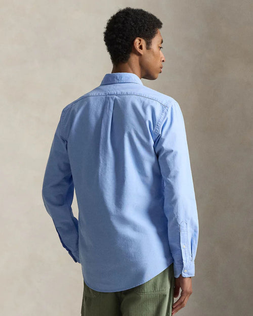 Camisa Manga Larga Cubdppcs-Long Sleeve-Sport Shirt Ralph Lauren Para Hombre De Color Azul