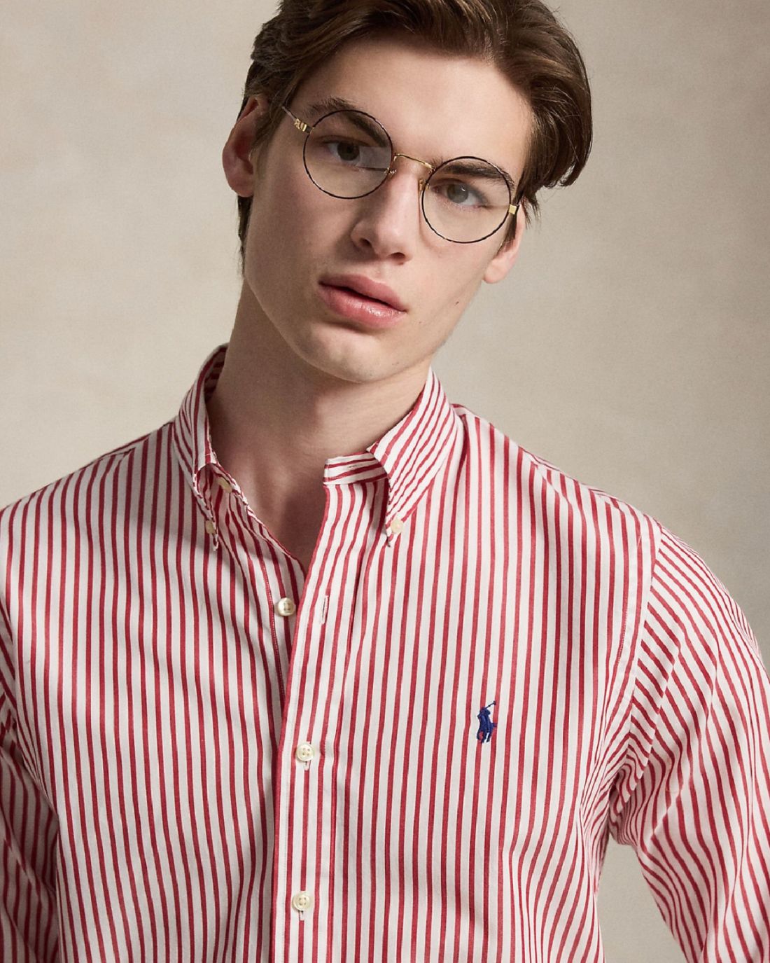 Camisa Manga Larga Woven-Sport Shirt-Shirt Ralph Lauren Para Hombre De Color Blanco