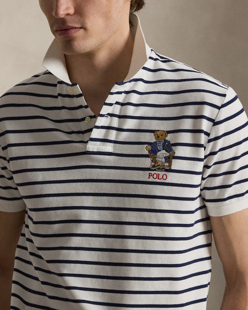 CAMISA TIPO POLO RALPH LAUREN PARA CABALLERO BLANCO REF 710B18545001
