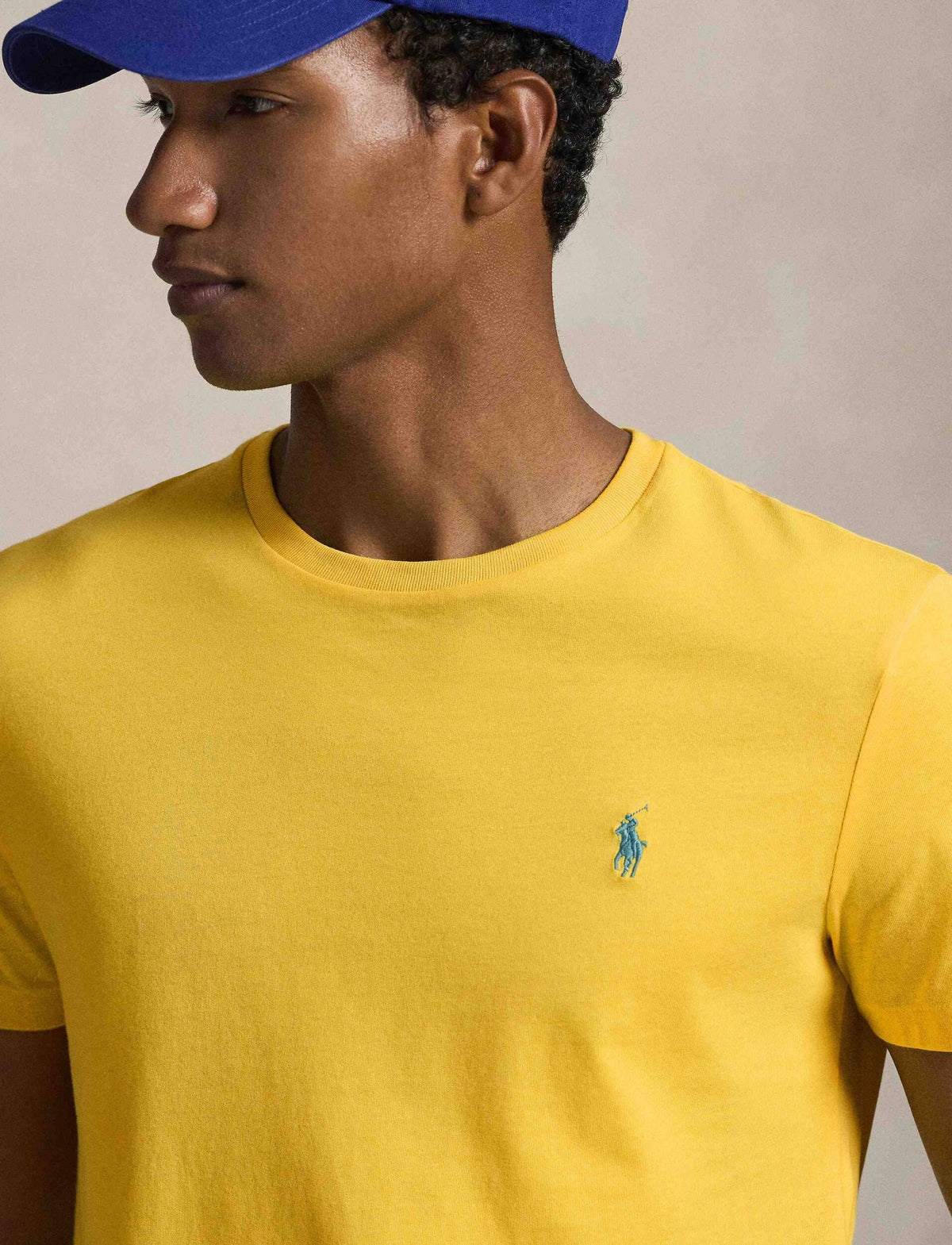 Camiseta Sscncmslm2-Short Sleeve-T-Shirt Ralph Lauren Para Hombre De Color Amarillo