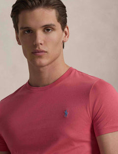 Camiseta Sscncmslm2-Short Sleeve-T-Shirt Ralph Lauren Para Hombre De Color Rojo