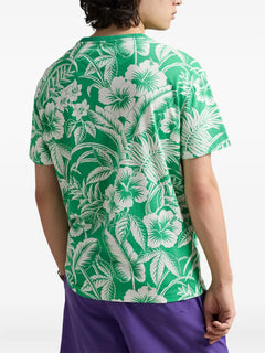 Camiseta Knit-T-Shirt Ralph Lauren Para Hombre De Color Verde