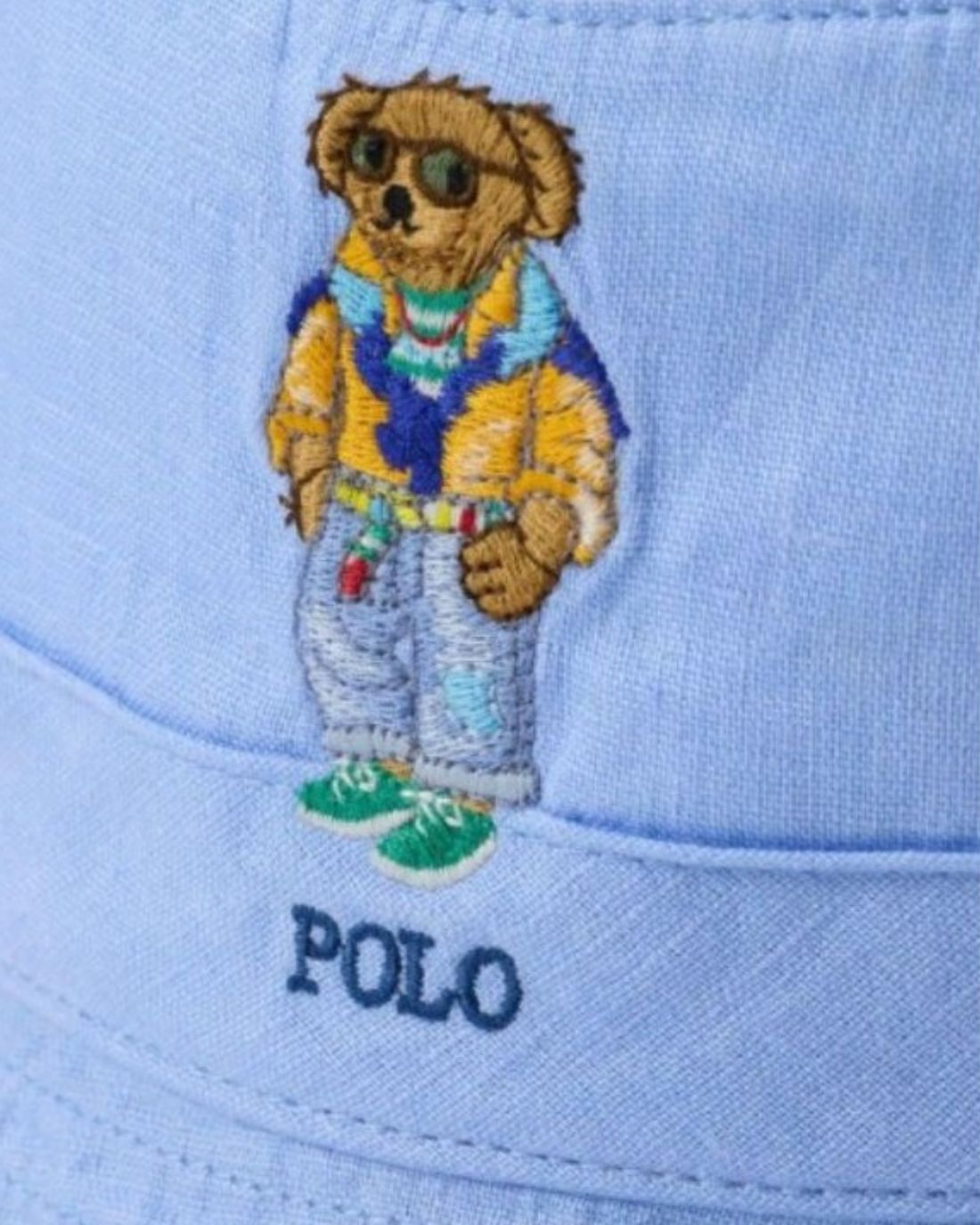 Gorra Woven-Bucket-Hat Ralph Lauren Para Hombre De Color Azul