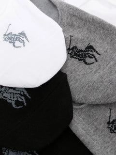 MEDIAS RALPH LAUREN HOMBRE BLACK / WHITE / GREY 449799742001