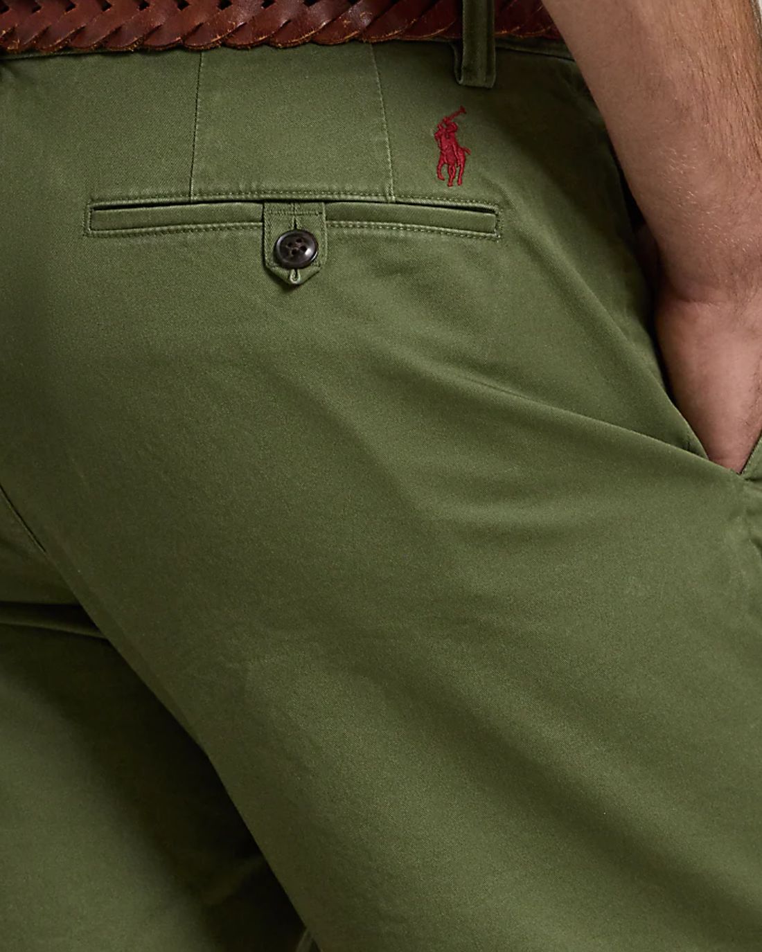 Pantalon Corto Stfbedford9S-Flat-Short Ralph Lauren Para Hombre De Color Verde