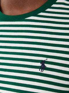 CAMISETA RALPH LAUREN PARA CABALLERO MANGA CORTA VERDE REF 710956828506