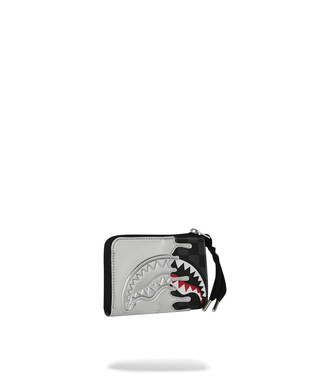 Billetera Silver Side Drip Black Check Sprayground Color Assorted