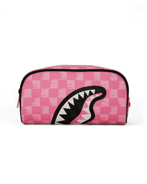 Lapicera Pink And Black Drip Check