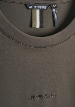 antony morato camiseta de manga corta hombre khaki