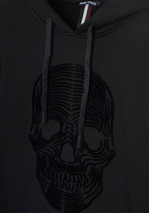 antony morato sudadera hombre negro