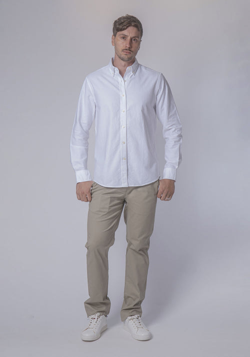 CARVEN CAMISA M/L HOMBRE WHITE CVK04102WH