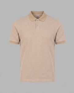 Polo P/H M/C Carven Para Hombre Color Beige Cv-Z13-163-Sd