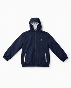 CHAQUETA NAUTICA PARA NIÑO COLOR AZUL