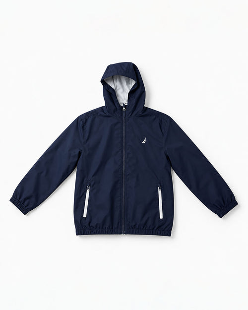 CHAQUETA NAUTICA PARA NIÑO COLOR AZUL