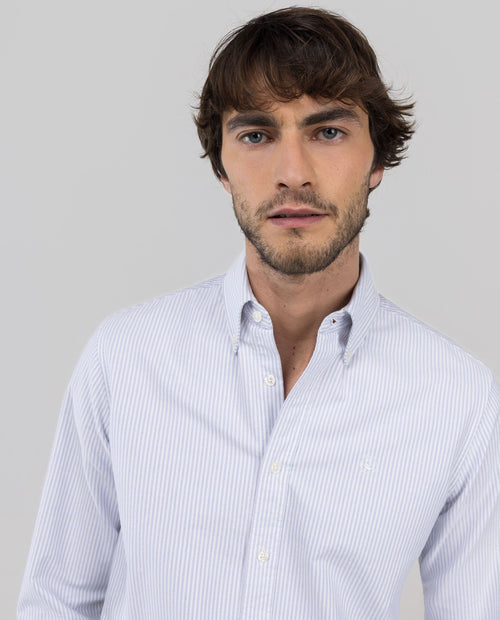 Camisa Oxford Yale EL GANSO HOMBRE AZUL 1050s260019