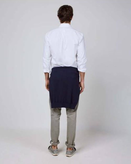 Camisa Algodón Garment Dyed EL GANSO HOMBRE BLANCO