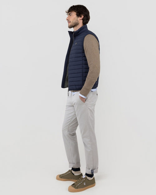 Chaleco Acolchado Básico EL GANSO HOMBRE AZUL