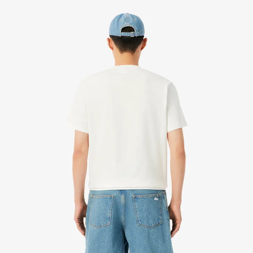 LACOSTE TH589970V CAMISETA WHITE
