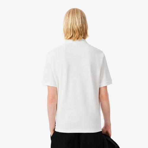 LACOSTE PH7757001 POLO PIQUE PESADO FIT HOLGADO WHITE