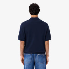 LACOSTE PH7757166 POLO PIQUE PESADO HOLGADO BLUE