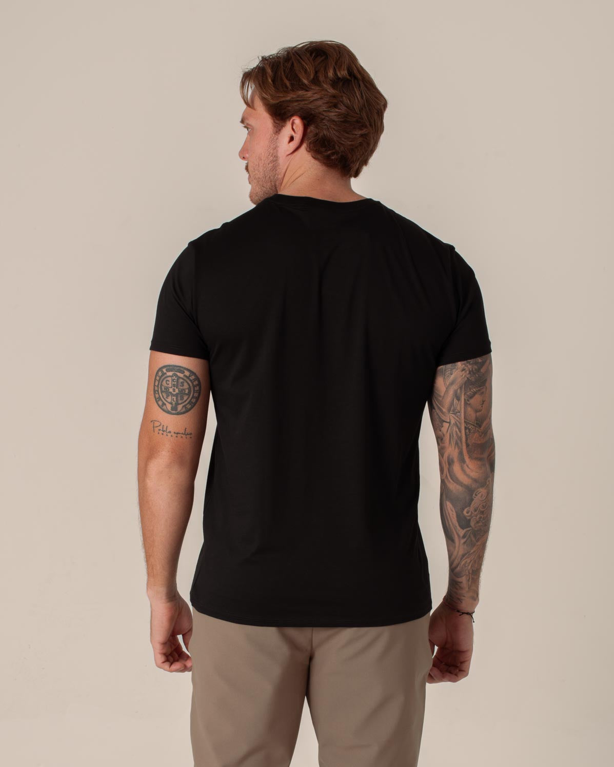 CAMISETA LACOSTE HOMBRE NEGRO TH6709031