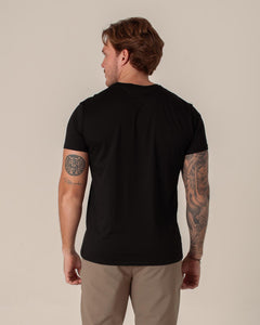 CAMISETA LACOSTE HOMBRE NEGRO TH6709031