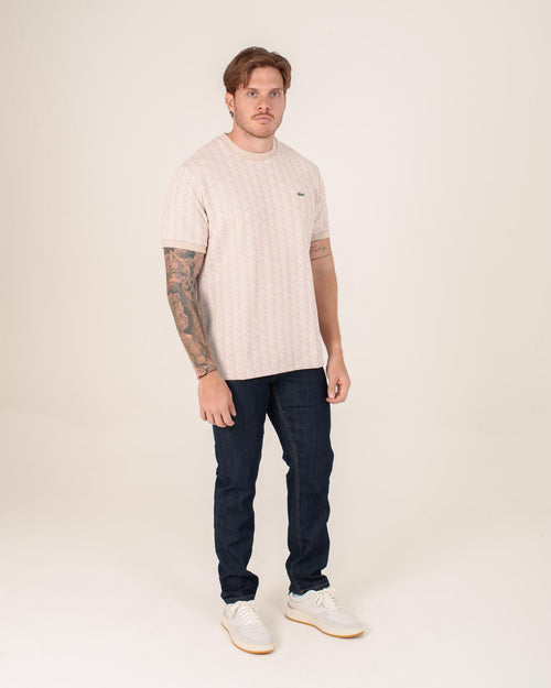 CAMISETA LACOSTE HOMBRE NARANJA TH11978GI
